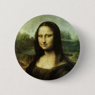 Mona Lisa von Leonardo da Vinci, Kunst der Renaiss Button