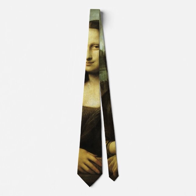 Mona Lisa von Leonardo da Vinci, Kunst der Renaiss Krawatte (Vorderseite)