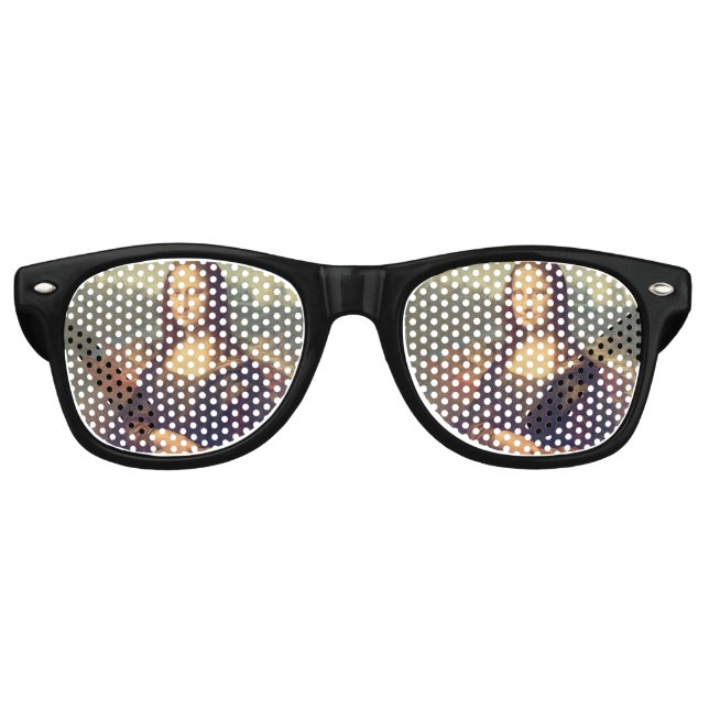 Mona Lisa von Leonardo da Vinci Partybrille (Vorderseite)