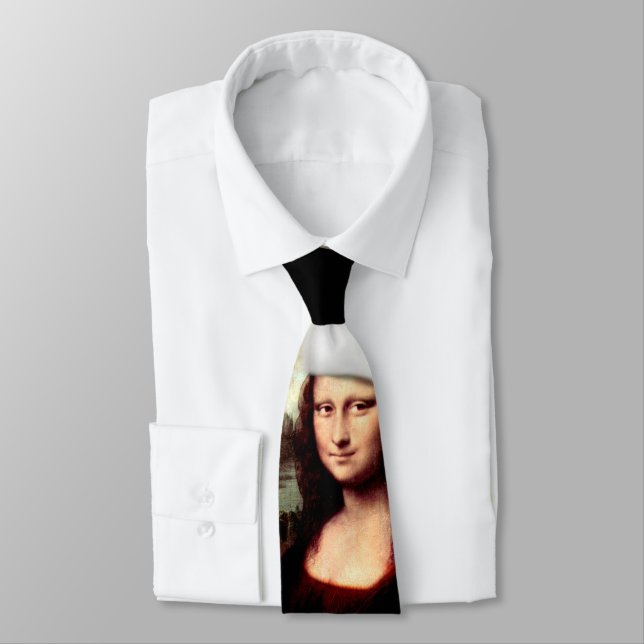 Mona Lisa Weihnachten Krawatte (Gebunden)