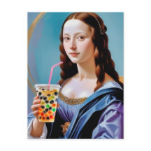 Mona Lisas Blase Tea Moment