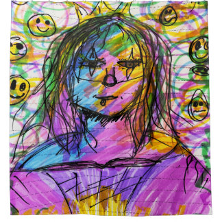 Mona Pop Duschvorhang