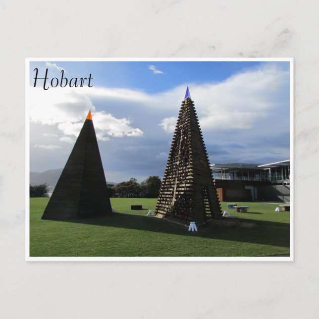 Mona-Pyramiden Postkarte (Vorderseite)