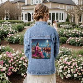 Mona Roy Krathong Festival Thailand Jeansjacke