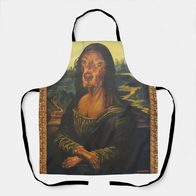 Mona Vizsla Schürze (Vorderseite)