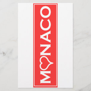 Monaco Briefpapier