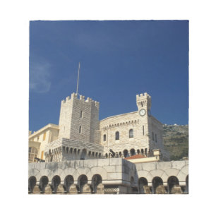 Monaco, Côte d'Azur, Fürstenpalast. Notizblock