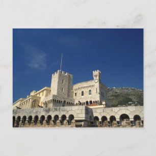 Monaco, Côte d'Azur, Fürstenpalast. Postkarte