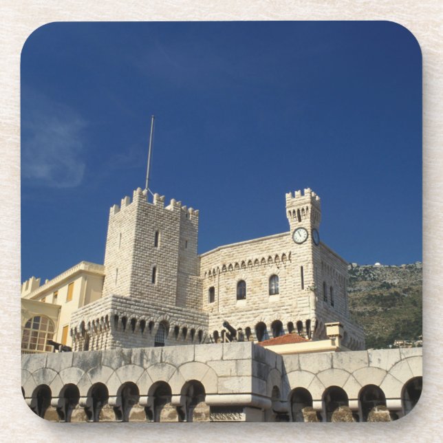 Monaco, Cote d'Azur, Prinzpalast. Untersetzer (Vorderseite)