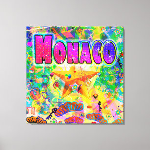 Monaco Epoch Hour Canvas Print Leinwanddruck