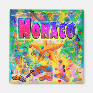 Monaco Epoche Stunde Magnet