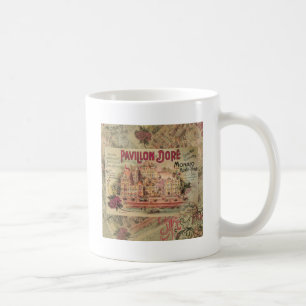 Monaco Fancy Vintage Französische Riviera Frankrei Kaffeetasse