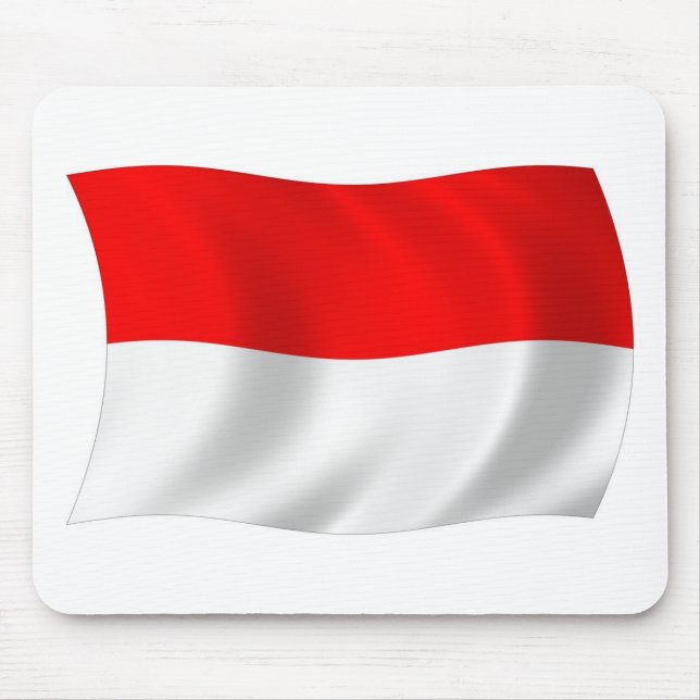 Monaco Flag Mousepad (Vorne)