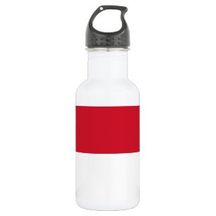 Monaco-Flagge Edelstahlflasche