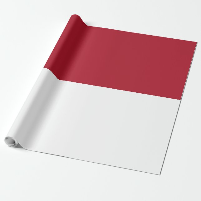 Monaco-Flagge Geschenkpapier (Ungerollt)