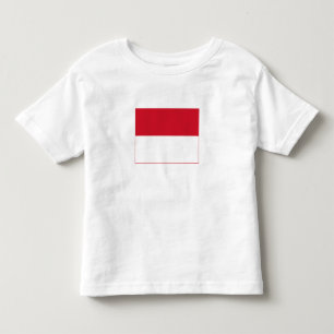 Monaco-Flagge Kleinkind T-shirt