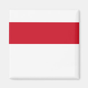 Monaco-Flagge Magnet