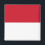 Monaco-Flagge Magnet<br><div class="desc">Anpassbare World Flag Produkte - Bitte fühlen Sie sich frei,  Ihren eigenen Text hinzuzufügen.</div>