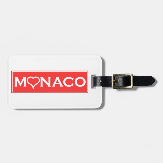 Monaco Gepäckanhänger (Vorderseite horizontal)