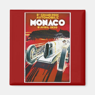 Monaco Grandprix 1930 Magnet