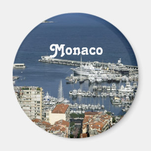 Monaco Harbor Magnet