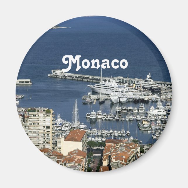 Monaco Harbor Magnet (Vorne)