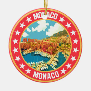 Monaco Keramik Ornament