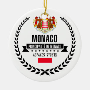 Monaco Keramik Ornament