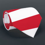 Monaco Krawatte<br><div class="desc">Flaggenfarben von Monaco</div>