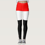 Monaco Leggings<br><div class="desc">Farben der Monaco-Flagge</div>