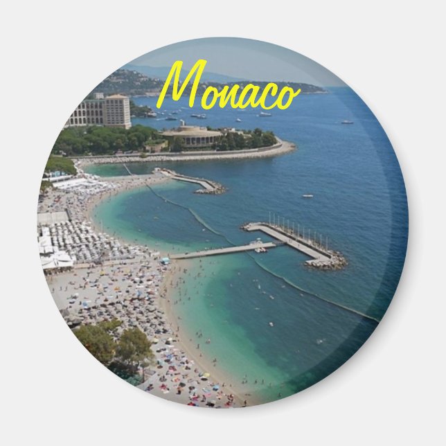 Monaco-Magnet Magnet (Vorne)