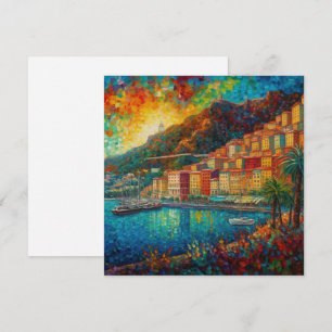 Monaco, Monte-Carlo-Bucht im Stil von van Gogh