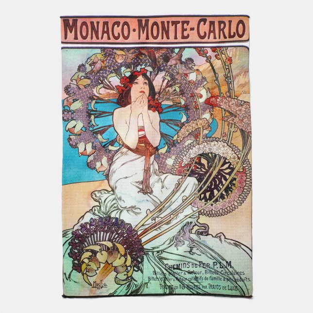Monaco Monte Carlo Handtuch (Vertikal)