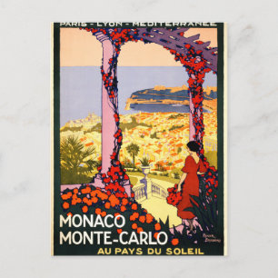 Monaco. Monte-Carlo. Im Land der Sonne Postkarte