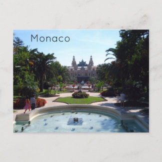 Monaco Monte Carlo Postkarte