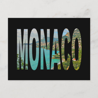 Monaco Monte Carlo Postkarte
