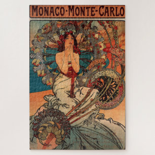 Monaco Monte Carlo von Alphonse Mucha