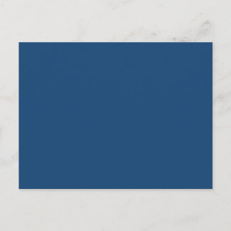 Monaco Noble Blue Solid Color Postkarte