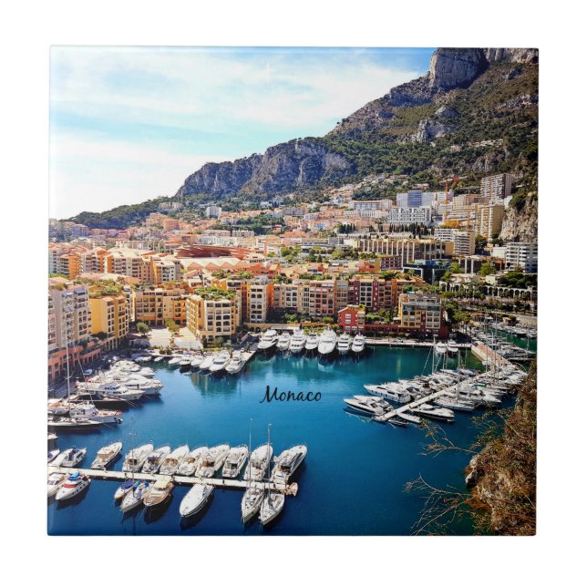 Monaco Port Fliese (Vorderseite)