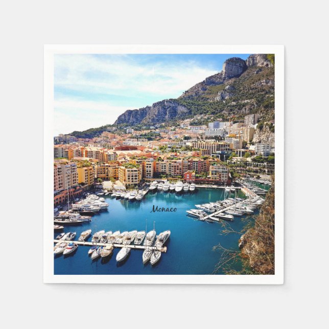 Monaco Port Serviette (Vorderseite)