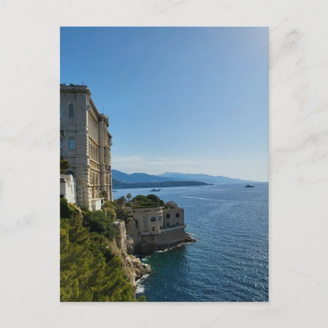 Monaco Postkarte (Vorderseite)
