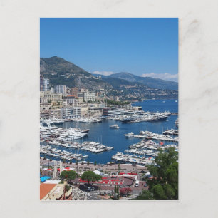 Monaco Postkarte