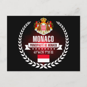 Monaco Postkarte