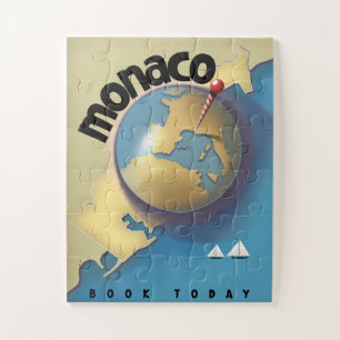 Monaco Reiseplakat