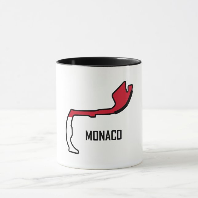 Monaco-Rennstrecke Tasse (Zentrum)