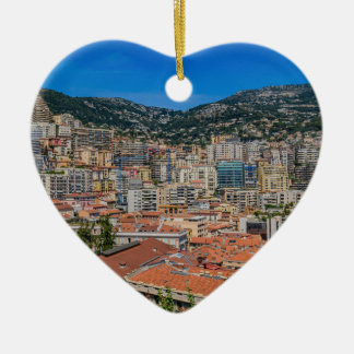 Monaco-Skyline Keramikornament
