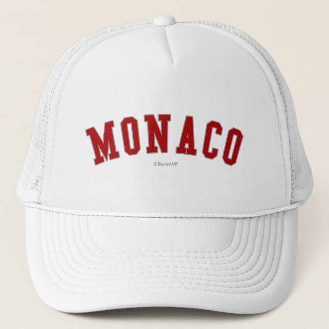 Monaco Truckerkappe (Vorderseite)