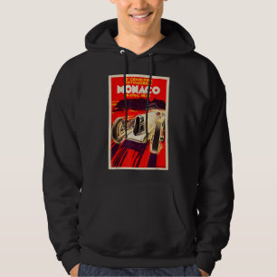 Monaco Vintage Grand Prix 1930 Rennwagen Poster Hoodie