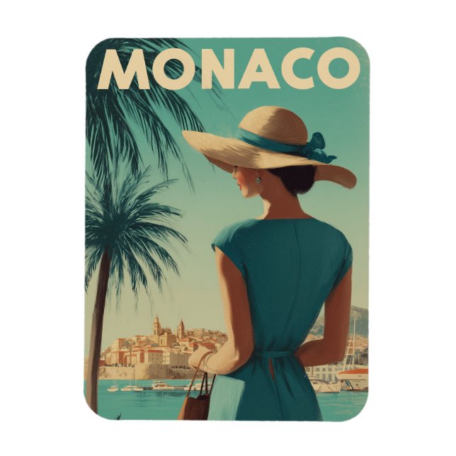 Monaco Vintage Mode Magnet (Vertikal)