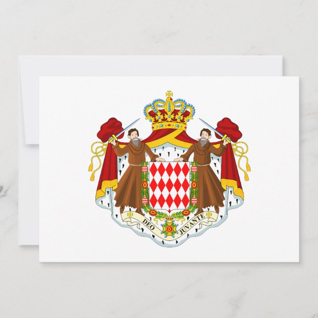 Monaco-Wappen (Vorderseite)